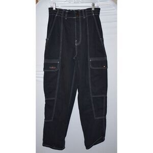 BDG High-Waisted Contrast Stitch Skate‎ Jean – Black